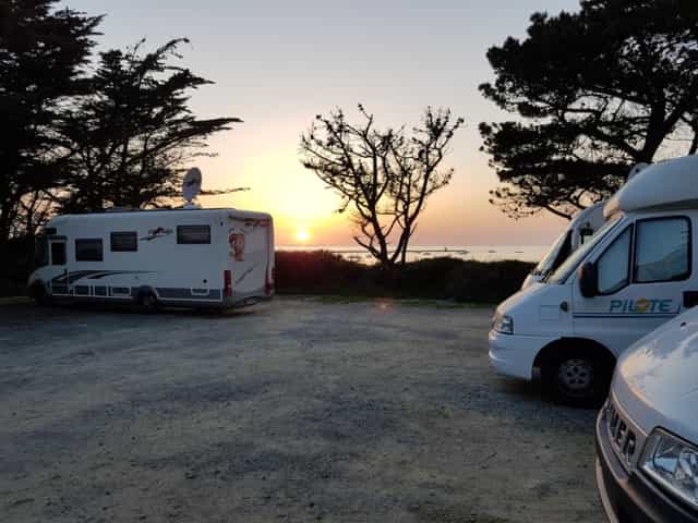 Le littoral atlantique en hiver